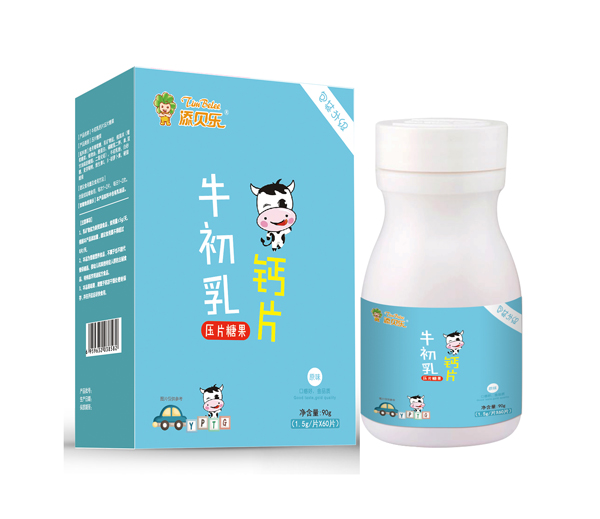     添贝乐牛初乳钙片