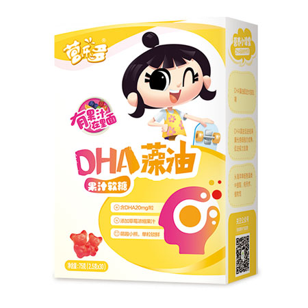   營樂多DHA藻油果汁軟糖