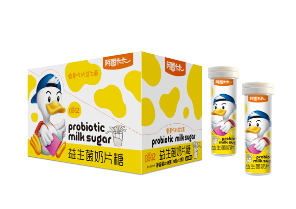  阿圖卡卡益生菌奶片糖