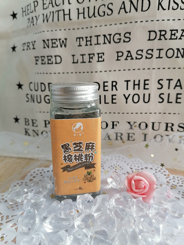 暖小懶黑芝麻核桃粉