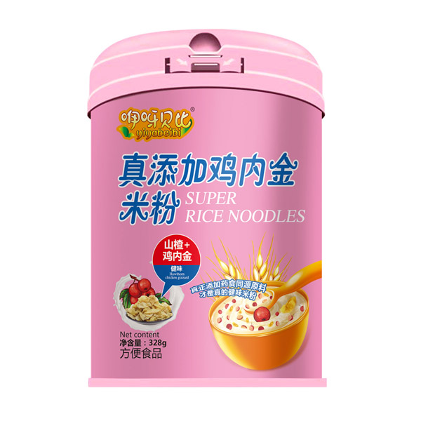  咿呀貝比真添加雞內(nèi)金米粉 山楂+雞內(nèi)金 聽裝