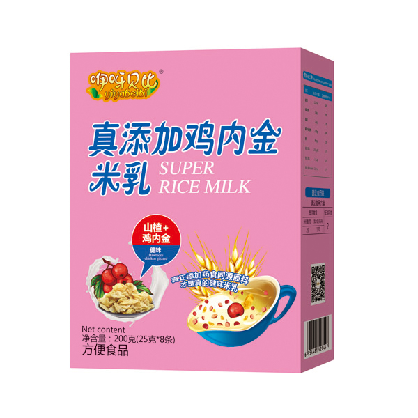 咿呀貝比真添加雞內(nèi)金米乳 山楂+雞內(nèi)金 盒裝