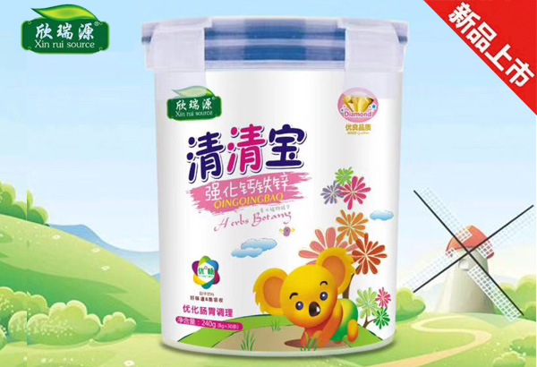  欣瑞源強化鈣鐵鋅-清清寶