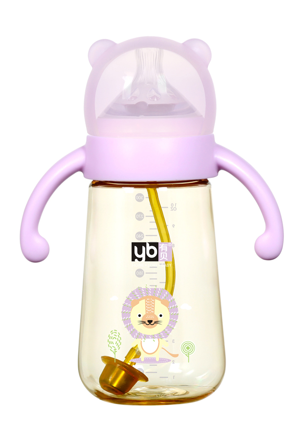  有贝PPSU奶瓶  989紫