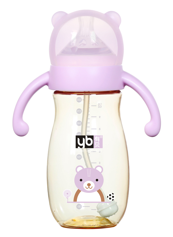  有贝PPSU奶瓶 991紫