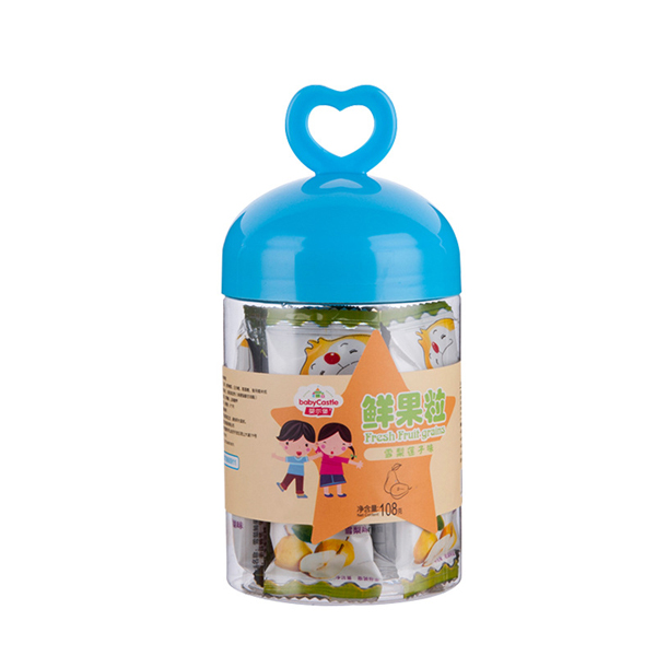  麗嬰美鮮果粒 雪梨蓮子味