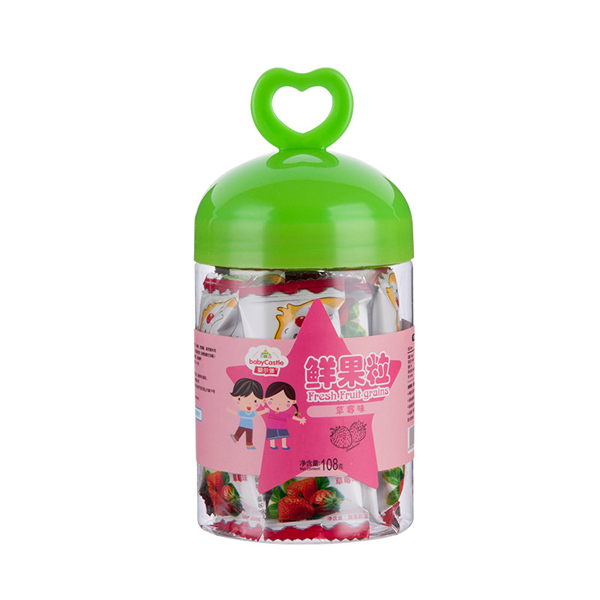  麗嬰美鮮果粒 草莓味