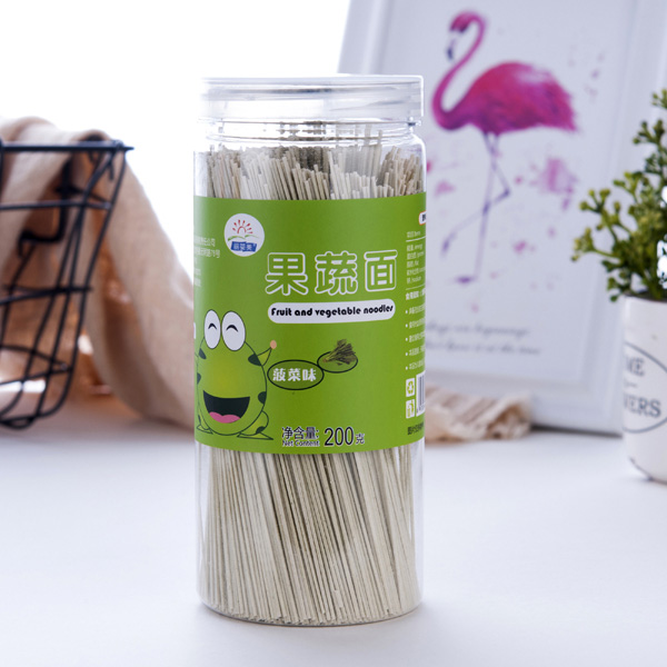  麗嬰美果蔬面 菠菜味1