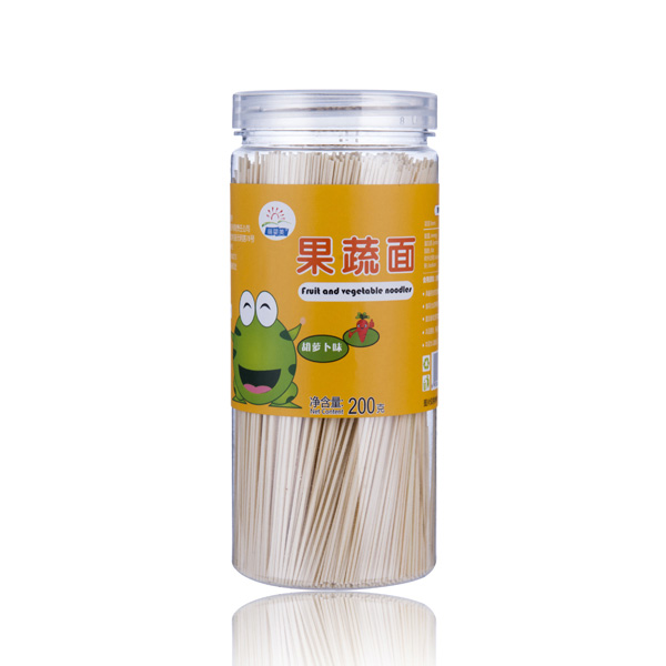  麗嬰美果蔬面 胡蘿卜味