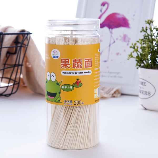 麗嬰美果蔬面 胡蘿卜味1