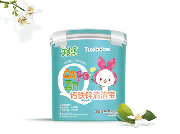  兔小貝鈣鐵鋅清清寶 樂扣裝