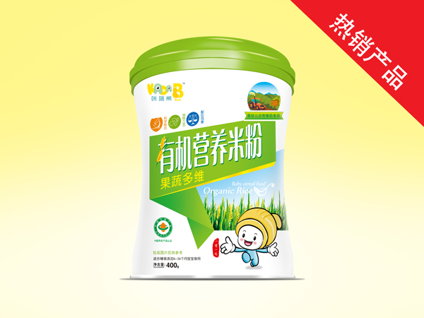  咔嗒熊有機(jī)營養(yǎng)米粉-果蔬多維