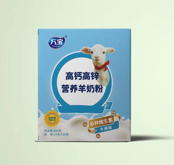  萬寶高鈣高鋅營養(yǎng)羊奶粉 400g