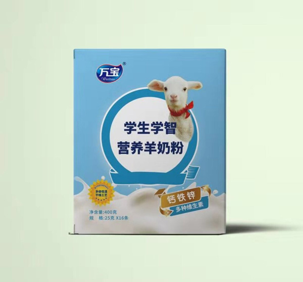  萬寶學(xué)生學(xué)智營養(yǎng)羊奶粉 400g