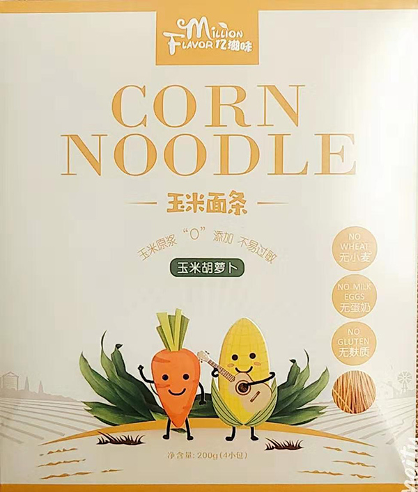  億滋味玉米面條 玉米胡蘿卜