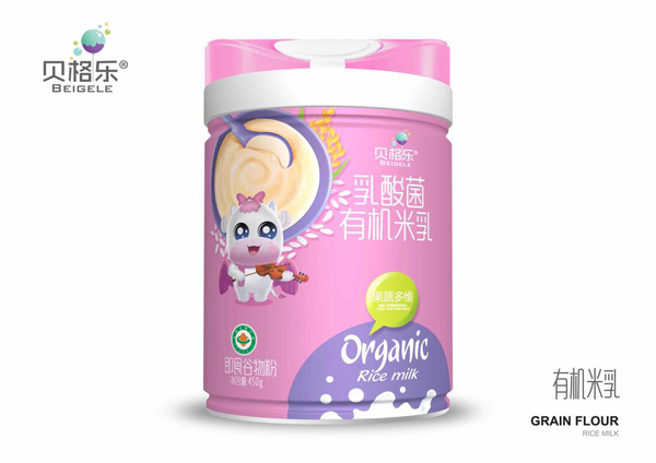  貝格樂乳酸菌有機(jī)米乳-果蔬多維 聽裝