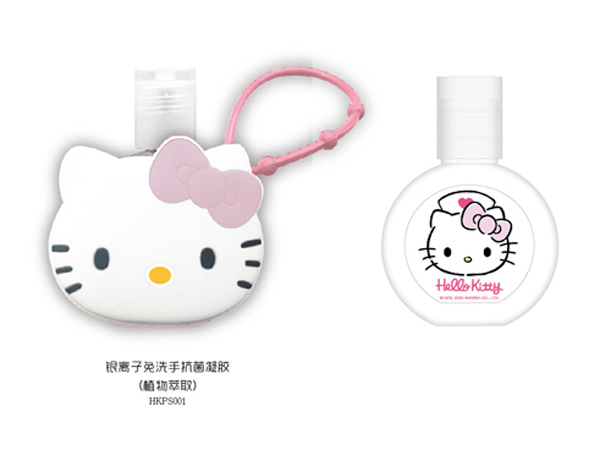  Hello Kitty初酷銀離子免洗手抗菌凝膠