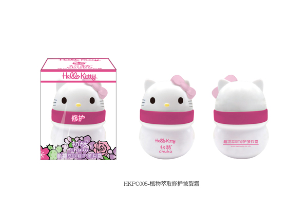  Hello Kitty初酷植物萃取修護(hù)皸裂霜
