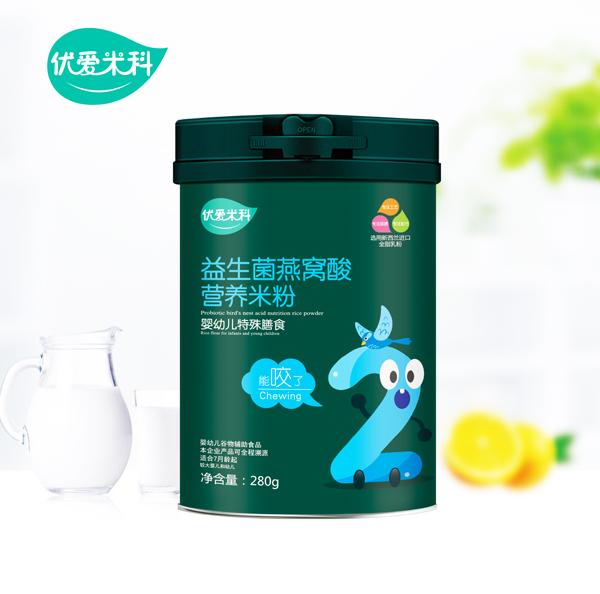  優(yōu)愛米科益生菌燕窩酸營養(yǎng)米粉