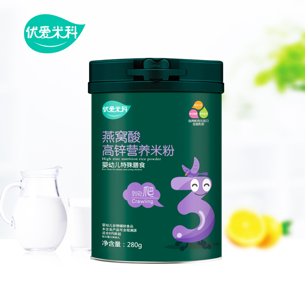  優(yōu)愛米科燕窩酸高鋅營養(yǎng)米粉