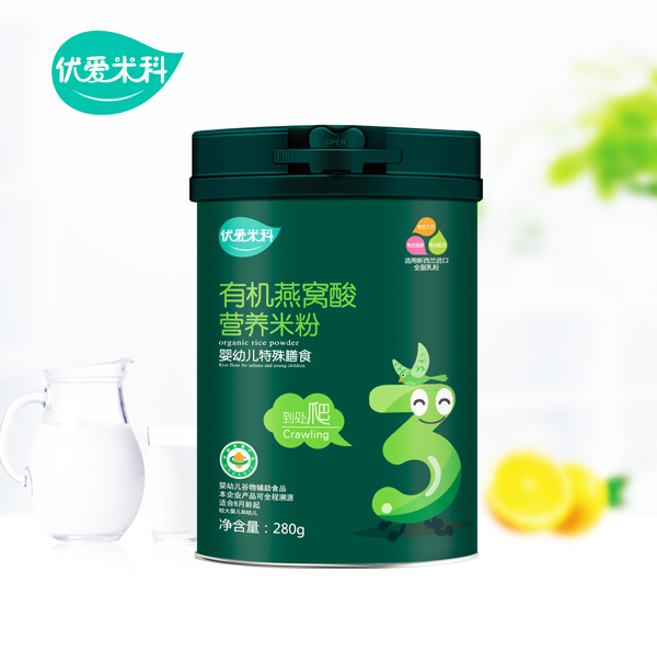  優(yōu)愛米科有機(jī)燕窩酸營養(yǎng)米粉