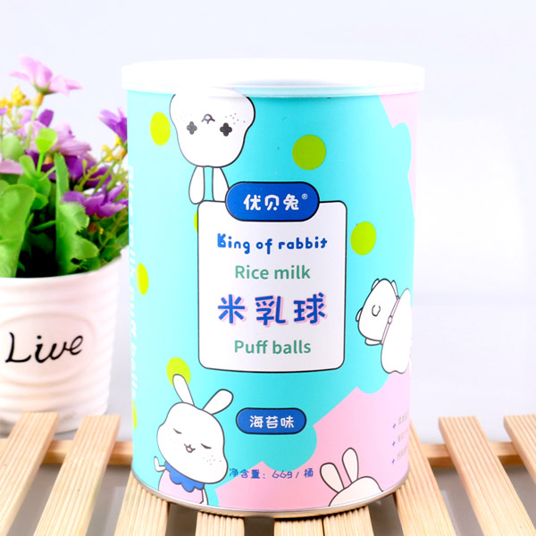 優(yōu)貝兔米乳球-海苔味