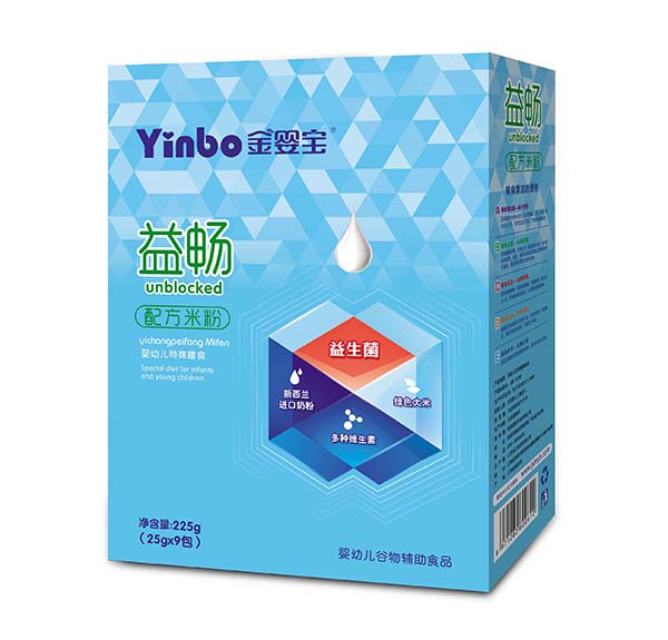    金嬰寶益暢配方米粉 盒裝