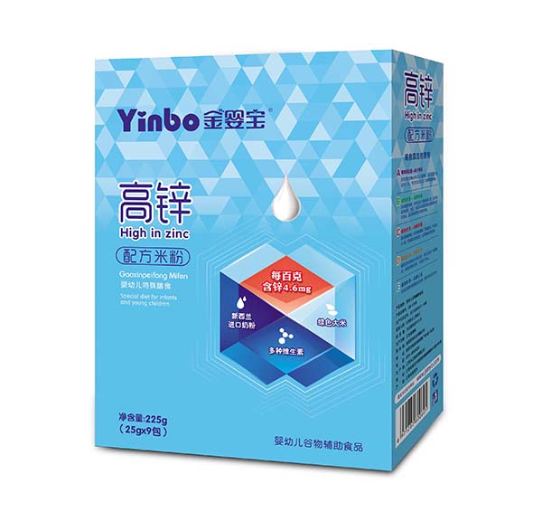    金嬰寶高鋅配方米粉 盒裝