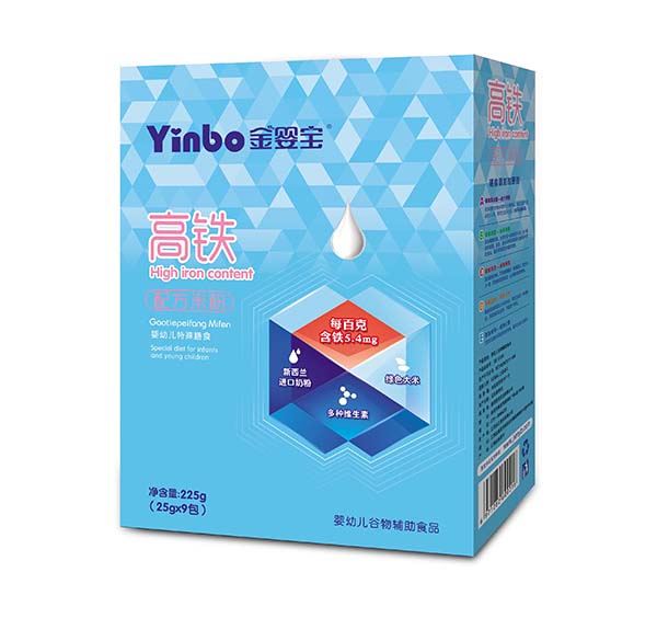    金嬰寶高鐵配方米粉 盒裝