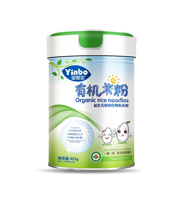   金嬰寶有機(jī)米粉-益生元鐵鋅鈣