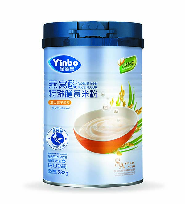   金嬰寶燕窩酸特殊膳食米粉 淮山蓮子配方