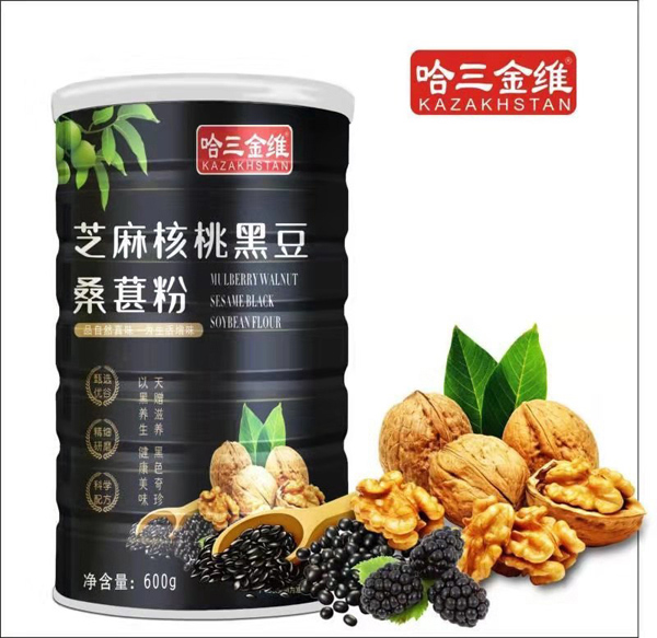  哈三金維芝麻核桃黑豆桑葚粉