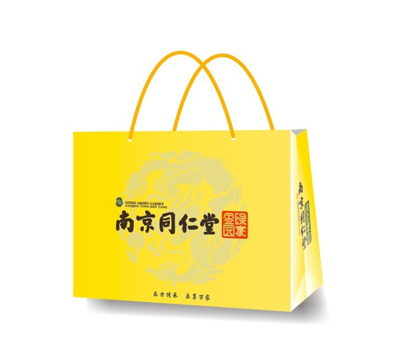  南京同仁堂健可素樂本睥復(fù)合顆粒固體飲料 手提袋