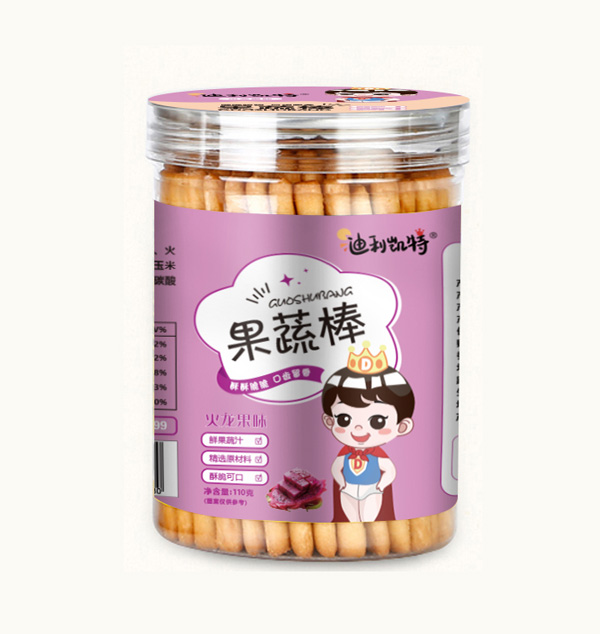  迪利凱特果蔬棒-火龍果味