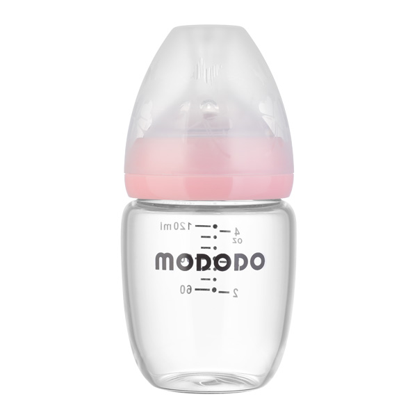 萌嘟嘟新生兒蛋形晶鉆玻璃奶瓶粉色120ML.jpg