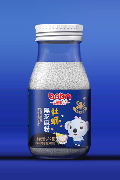  啵啵尼黑芝麻粉-牡蠣