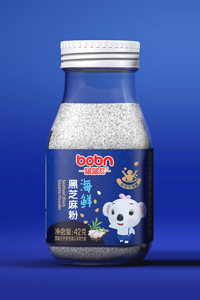  啵啵尼黑芝麻粉-海鮮