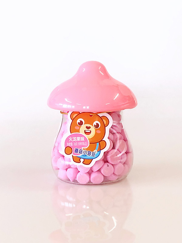  匯嬰寶蘑菇小溶豆-火龍果味