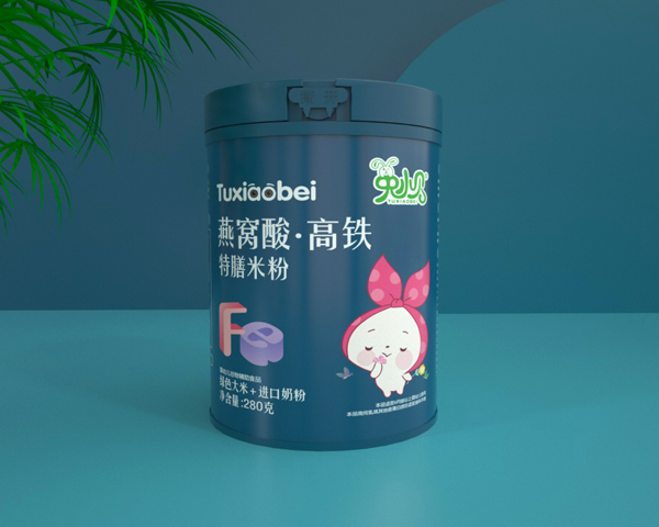  兔小貝燕窩酸高鐵特膳米粉