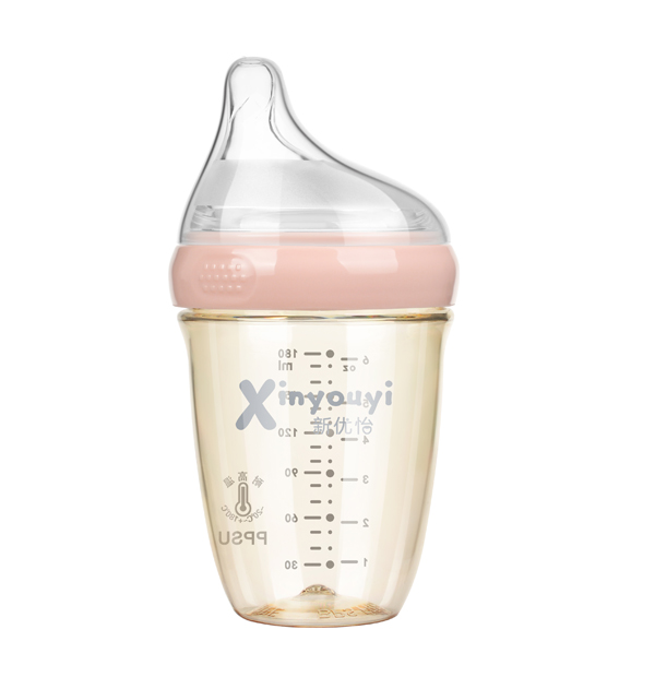   新優(yōu)怡新品PPSU奶瓶180ml 粉色