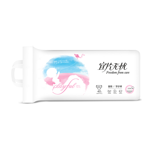  宜片無(wú)憂童趣學(xué)步褲XXXL-橫版