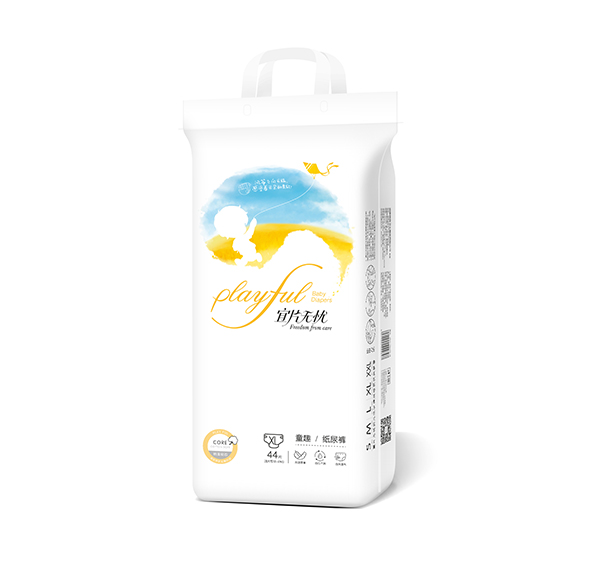  宜片無(wú)憂童趣紙尿褲XL