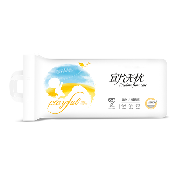  宜片無(wú)憂童趣紙尿褲XXL-橫版