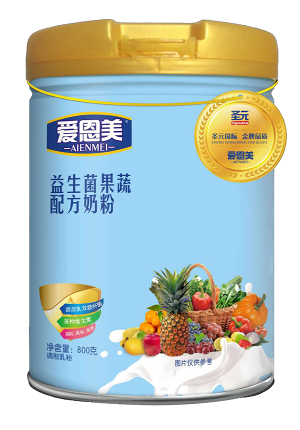  愛恩美益生菌果蔬配方奶粉