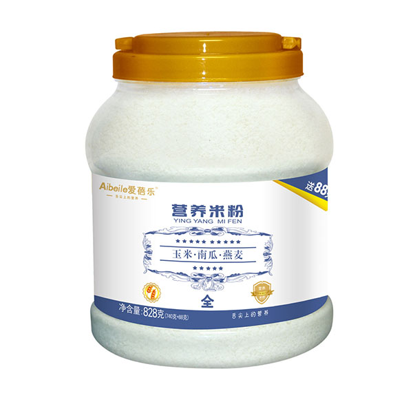  愛蓓樂營養(yǎng)米粉-玉米南瓜燕麥828g