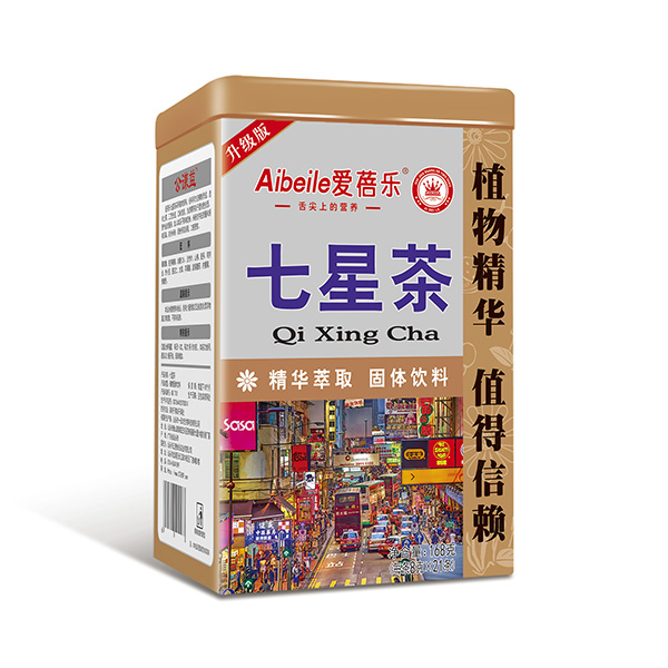  愛蓓樂公謙益七星茶8gx21條（鐵罐）