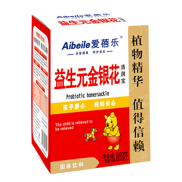  愛蓓樂益生元金銀花清潤寶200g