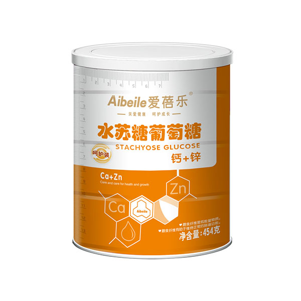   愛蓓樂水蘇糖葡萄糖-鈣+鋅454g