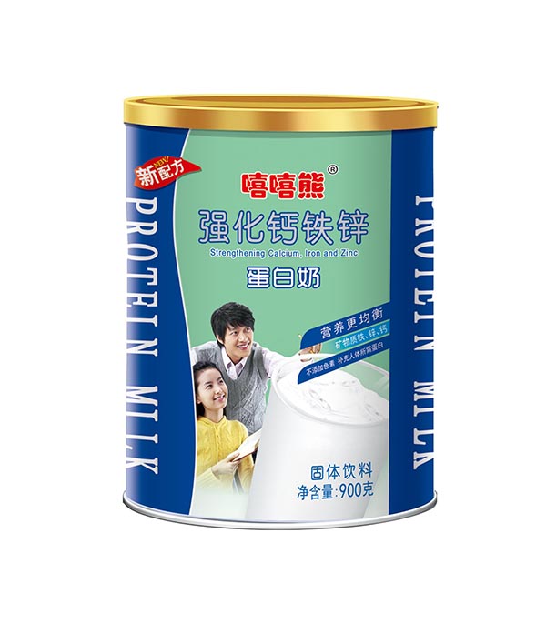   嘻嘻熊蛋白奶-強(qiáng)化鈣鐵鋅