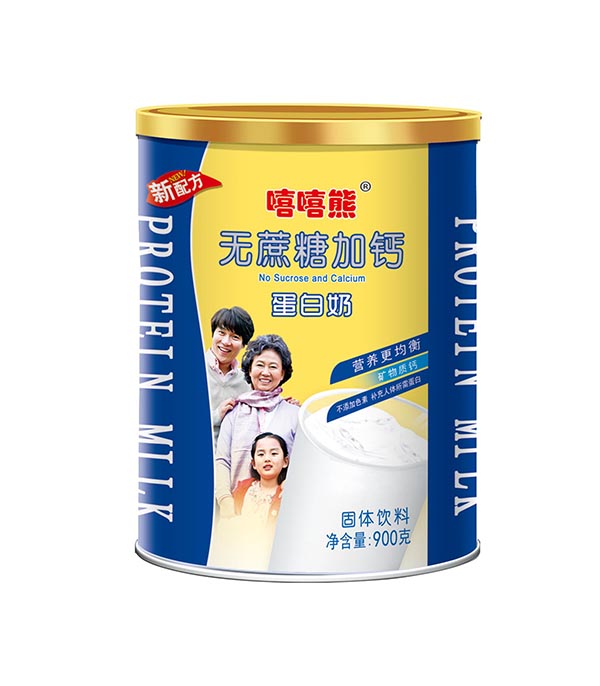   嘻嘻熊蛋白奶-無蔗糖加鈣